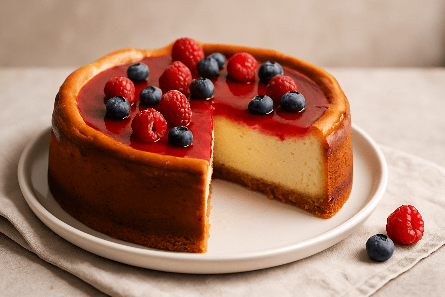 Ahududu Cheesecake Tarifi