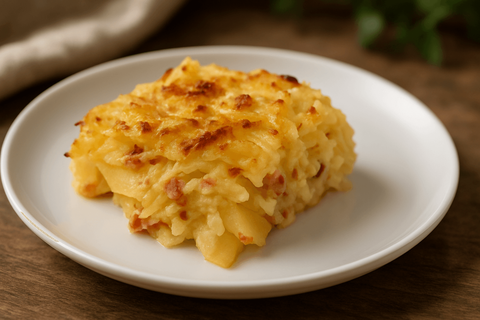 Bacon and Potato Pie Recipe (Breakfast Pie)