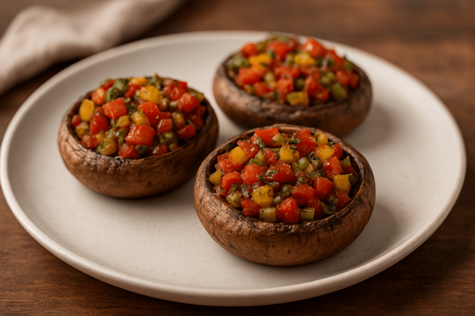 BBQ Portobello Mantarı Tarifi (Peynirli)