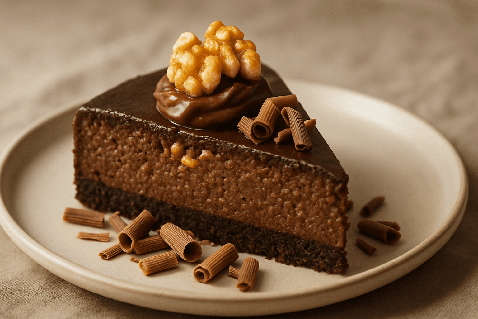 Cevizli Brownie Cheesecake Tarifi