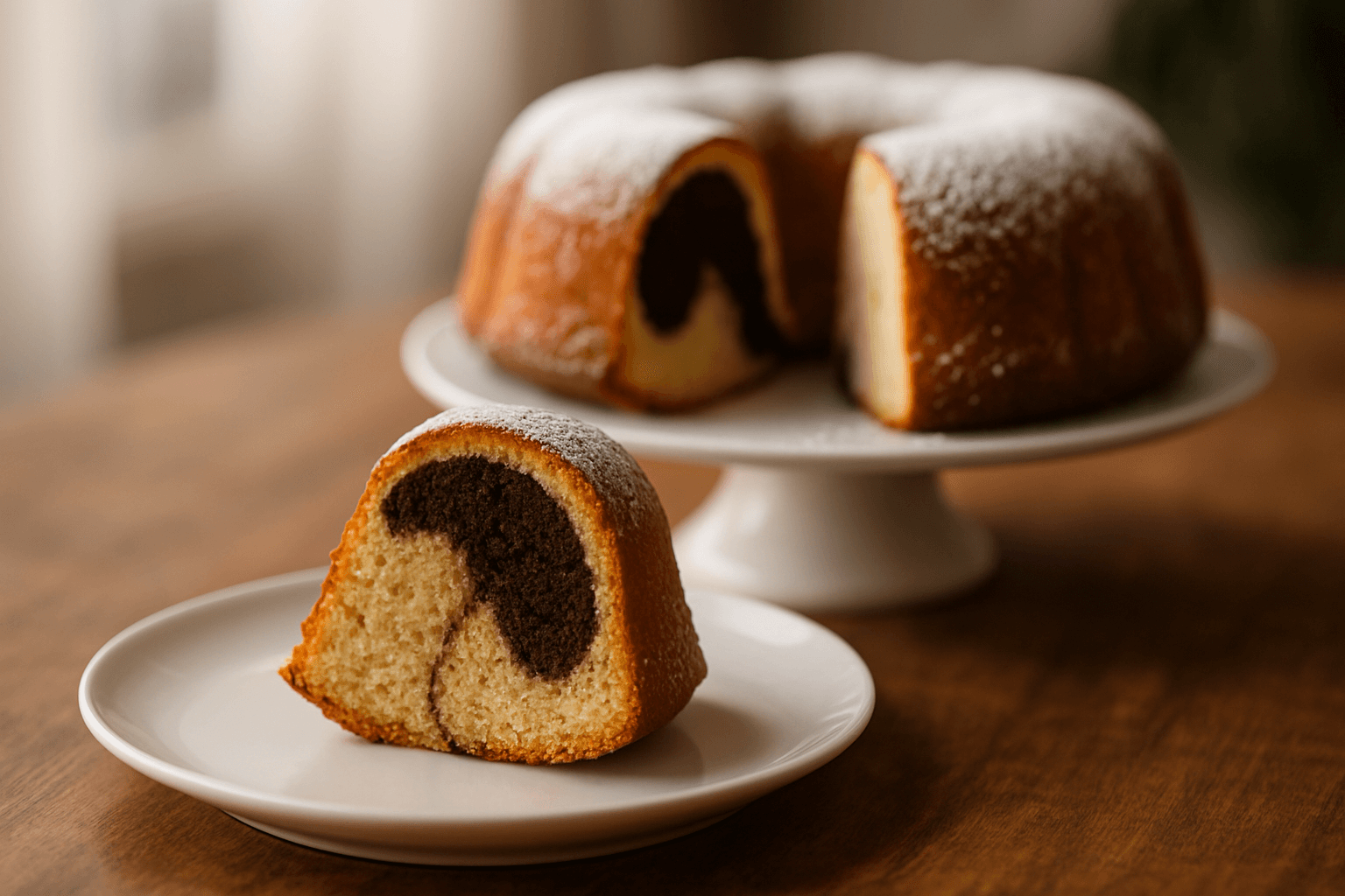 Cocoa Simple Loaf Cake Recipe