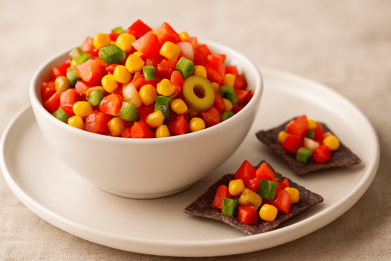 Corn Salsa Recipe (Easy Corn Salsa)