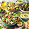 Salads and Mezes