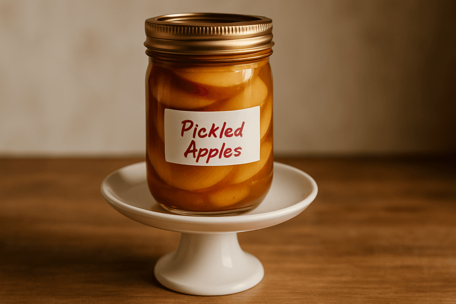 Elma Turşusu Tarifi (Pickled Apples)