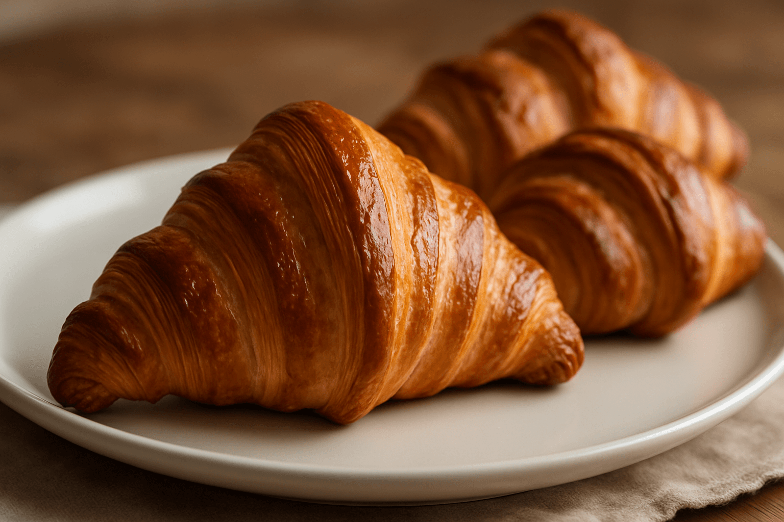 Ev Yapımı Kruvasan Tarifi (Soğuk Mayalı)