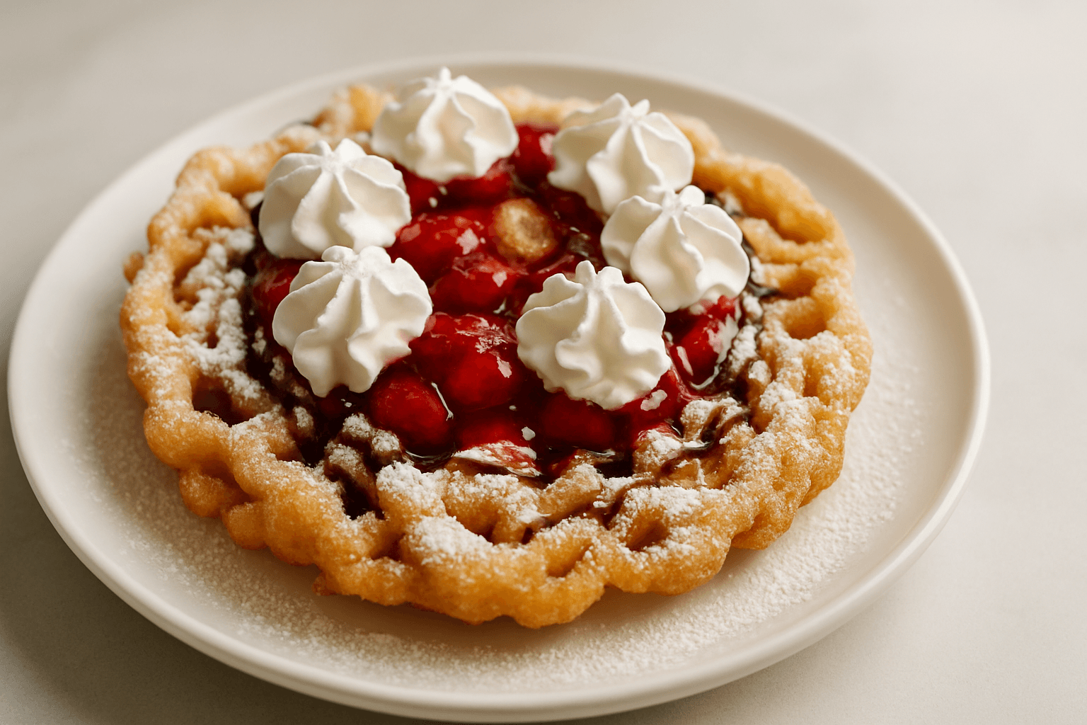 Funnel Cake Tarifi (Huni Tatlısı)