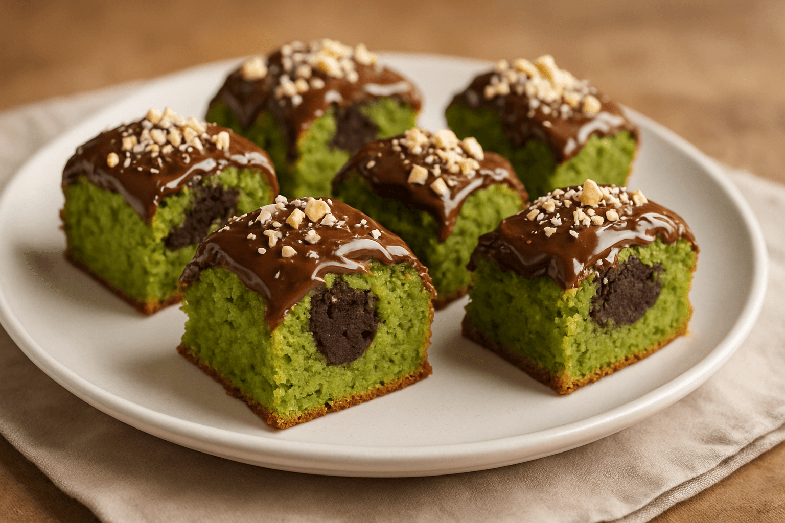 Ispanaklı Kakaolu Kek Tarifi