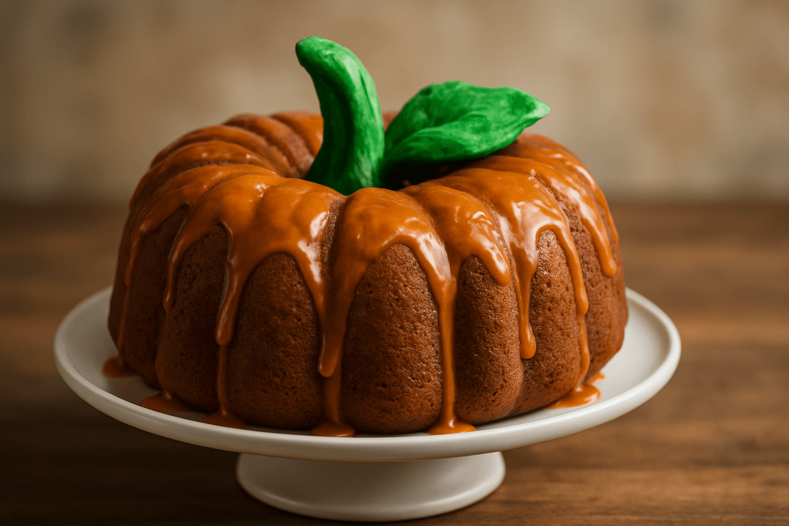 Kabaklı Bundt Kek Tarifi (Baharatlı)