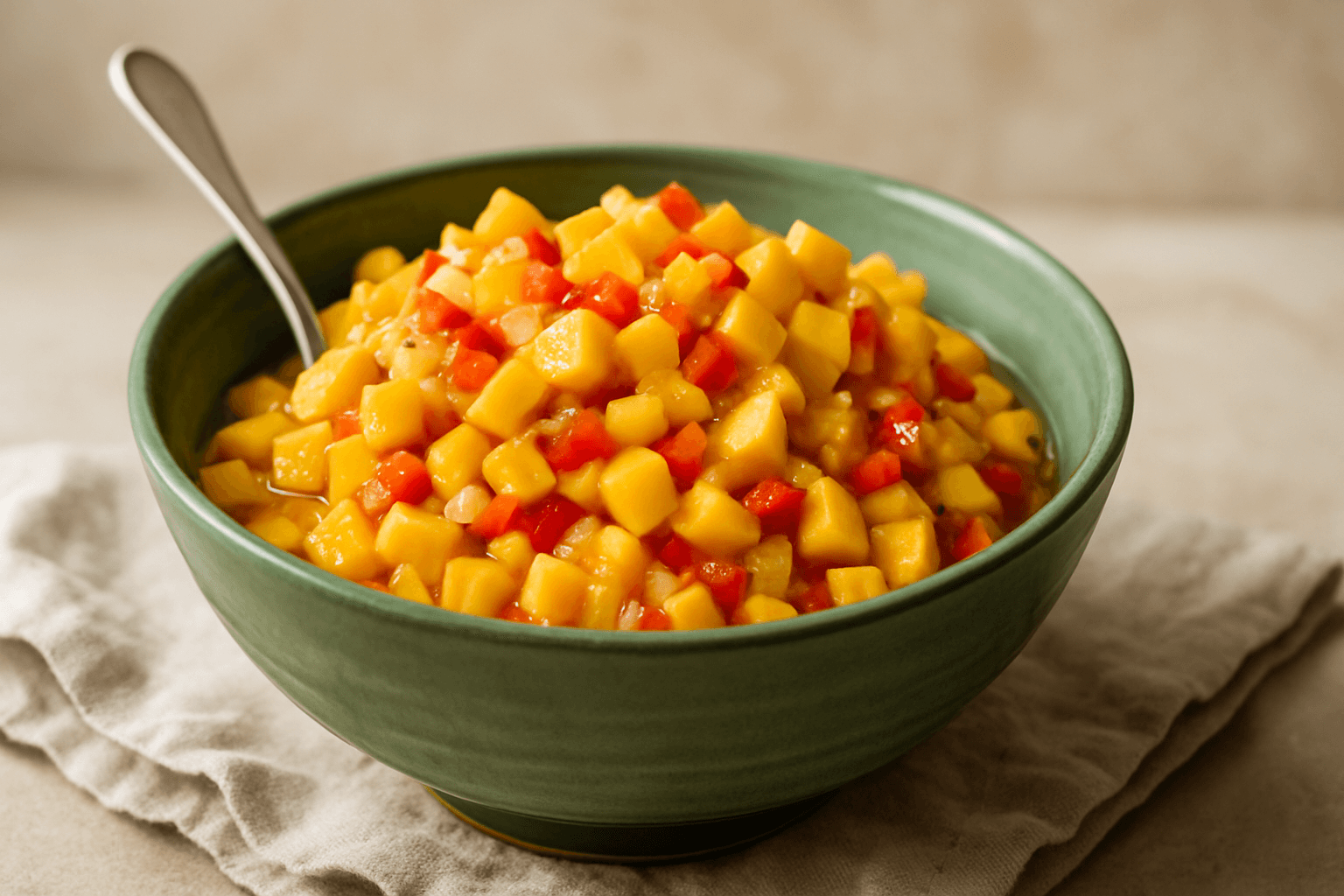 Mango Salsa Tarifi (Acılı Mango Sos)