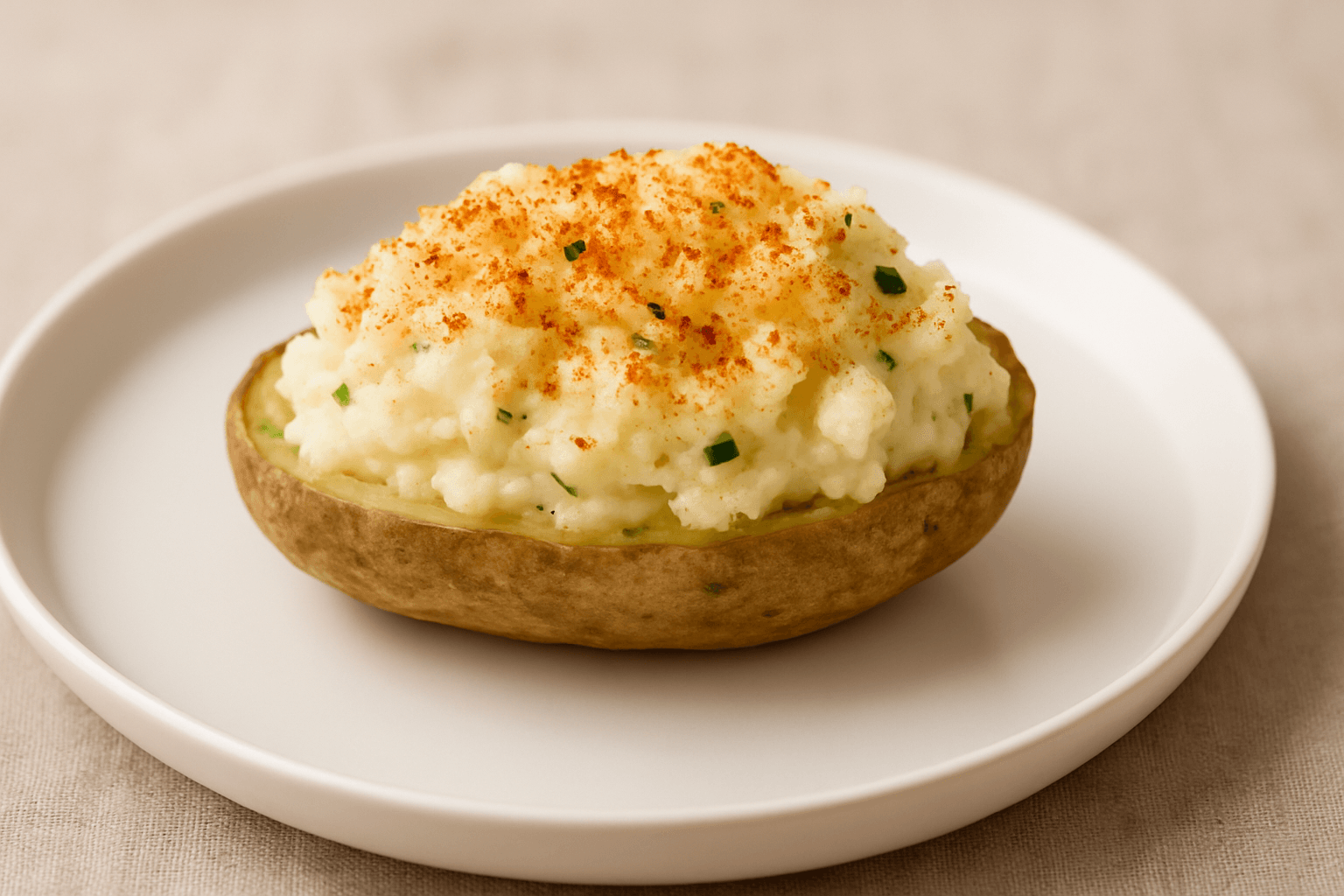 Microwave Twice-Baked Potatoes Recipe