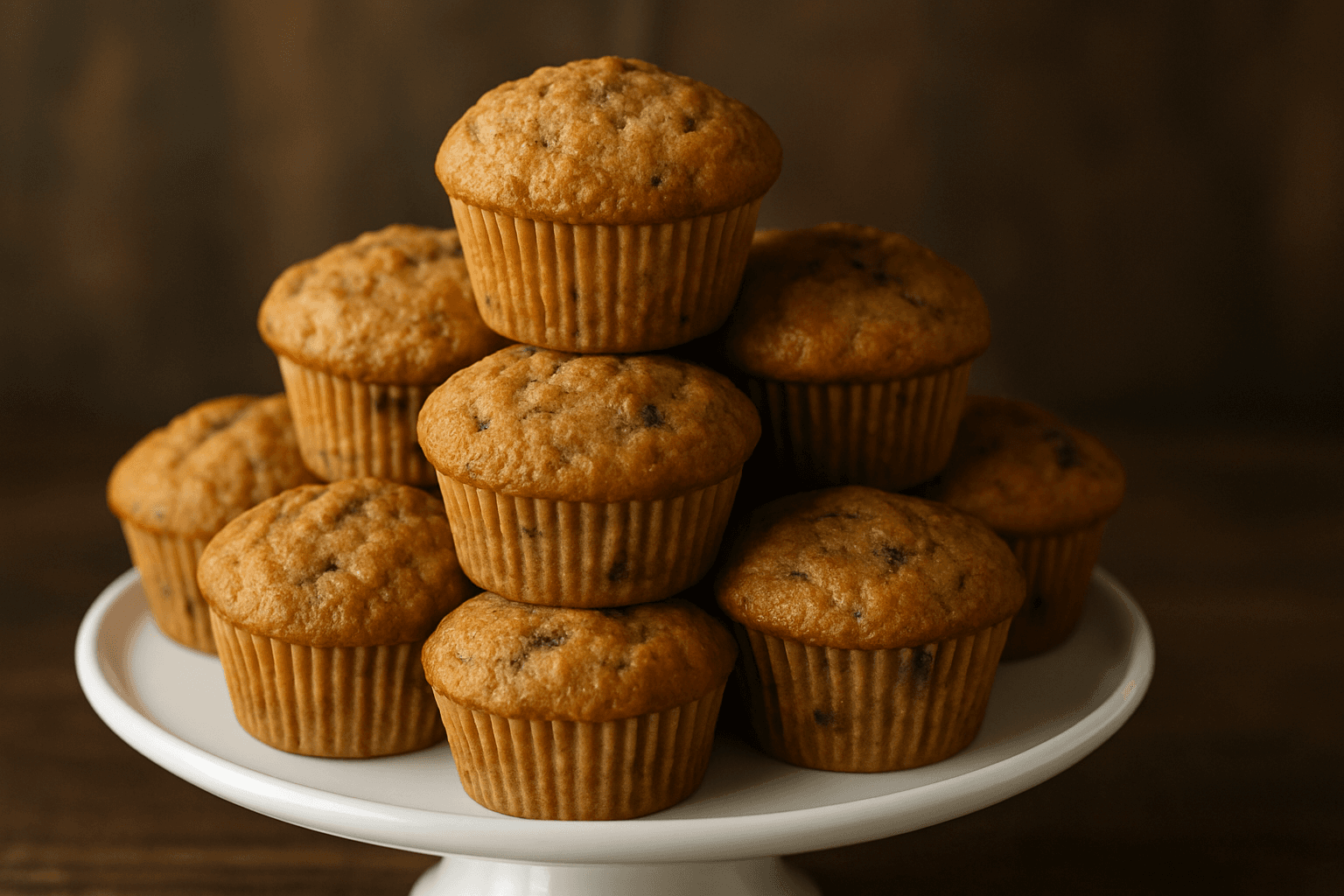 Muzlu Sultana Muffin Tarifi (Hızlı Ekmek)