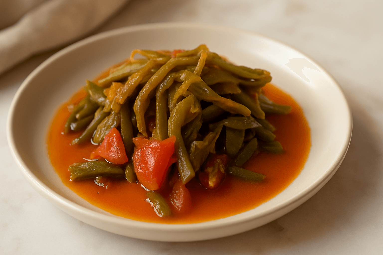 Olive Oil Green Beans Recipe