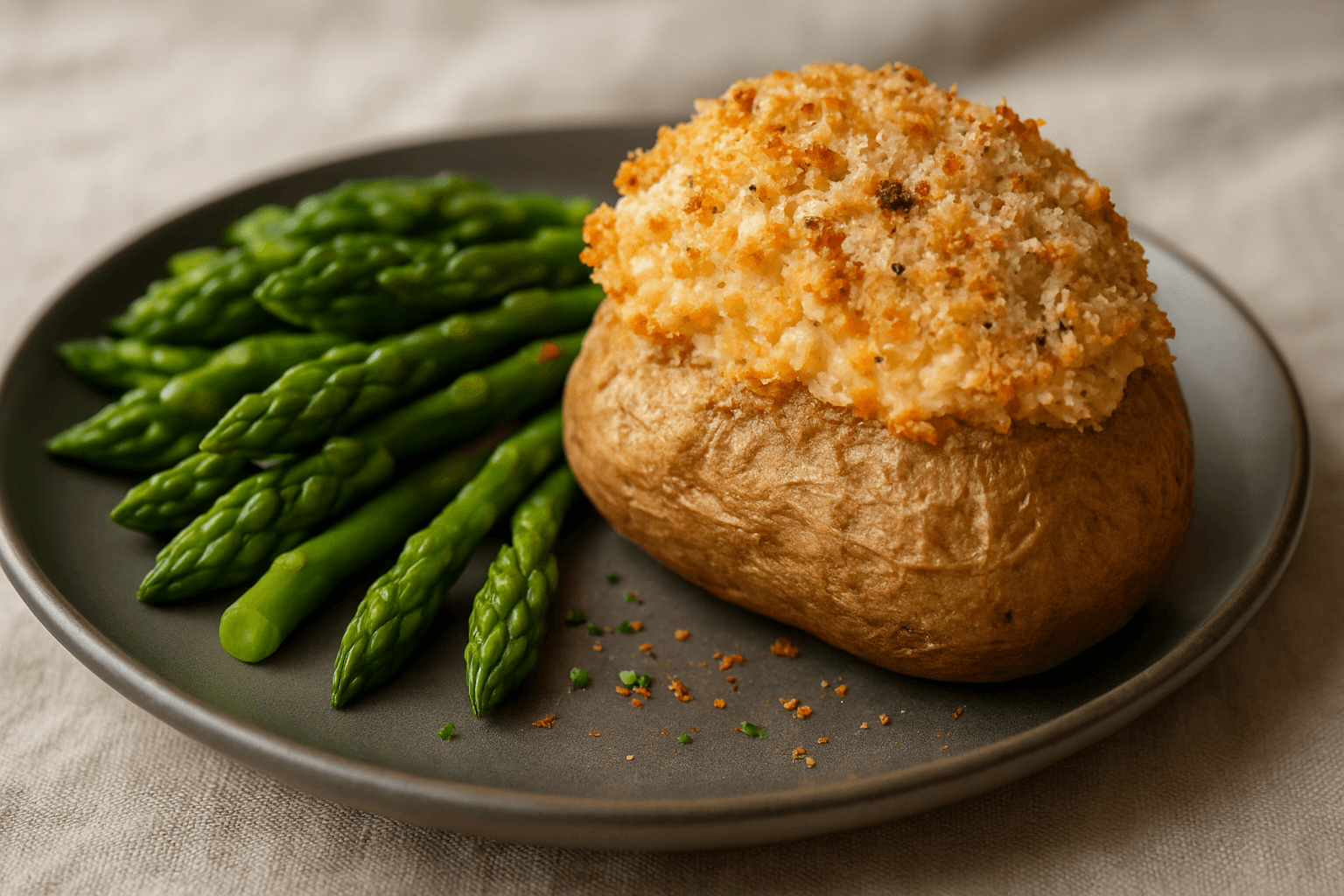 Patates Kabuklarında Fırında Somon Tarifi