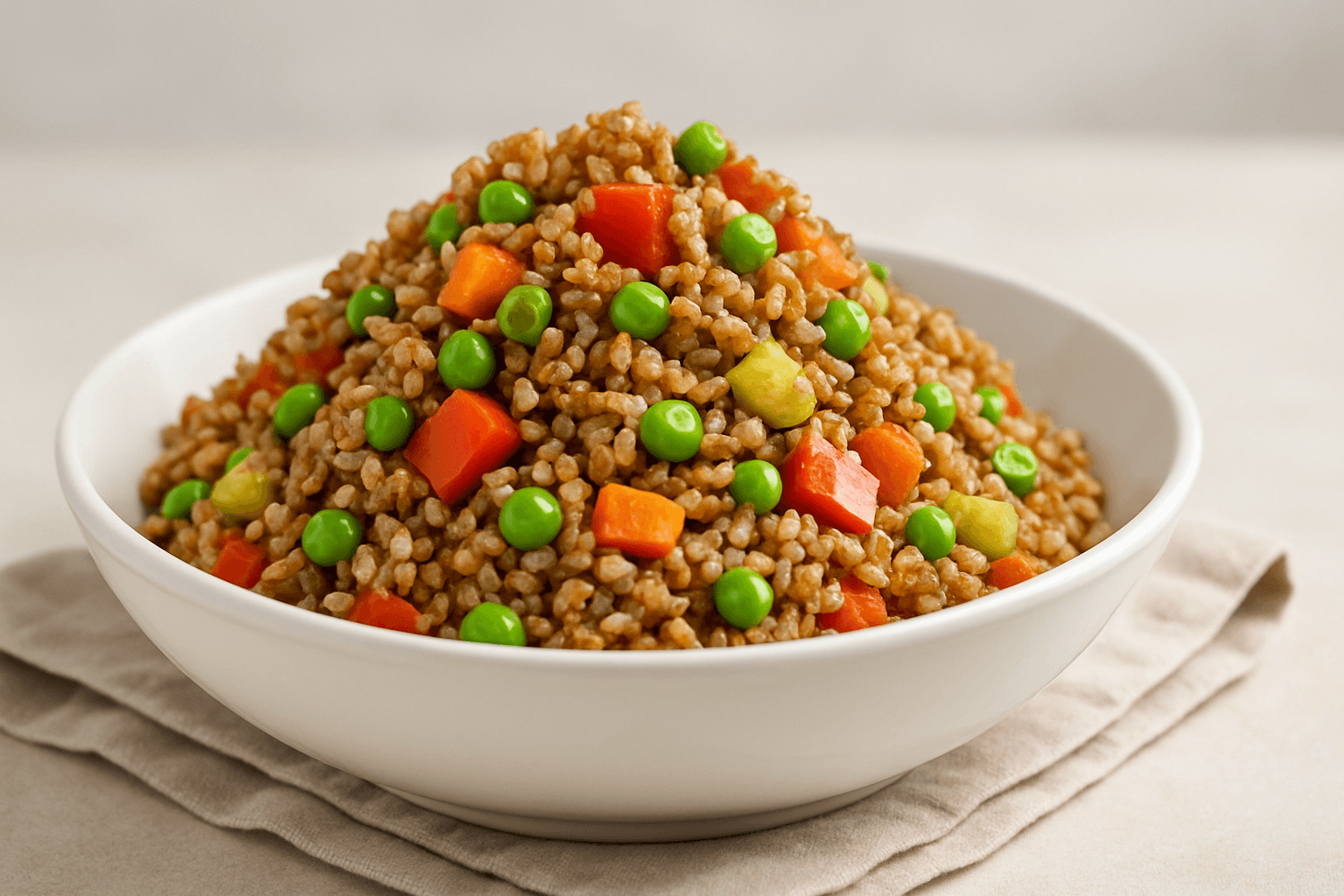 Sebzeli Kızarmış Pilav Tarifi (Fried Rice)