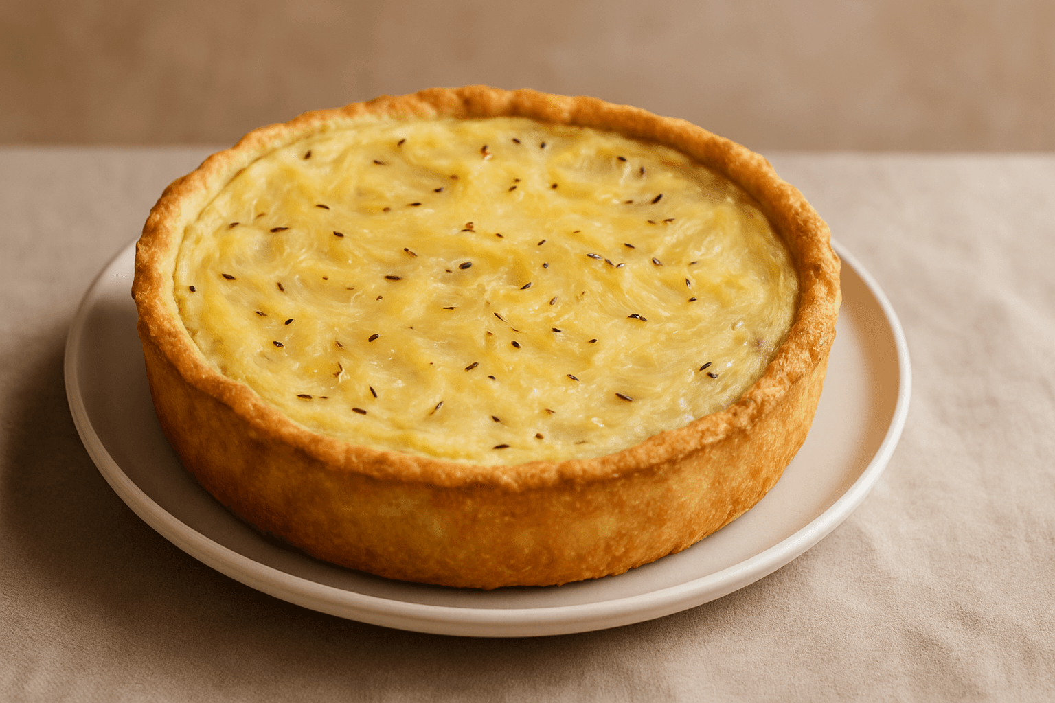 Soğanlı Tuzlu Turta Tarifi (Onion Pie)