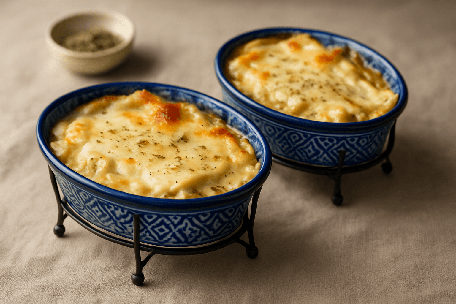 Tavuklu Peynirli Lazanya Tarifi (Ispanaklı)