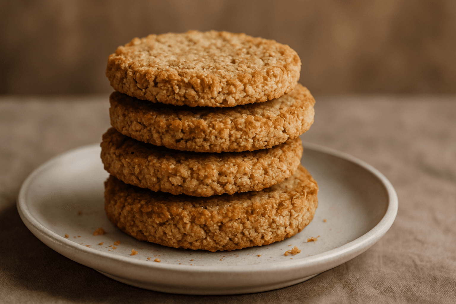 Yulaflı Oatcake Bisküvi Tarifi